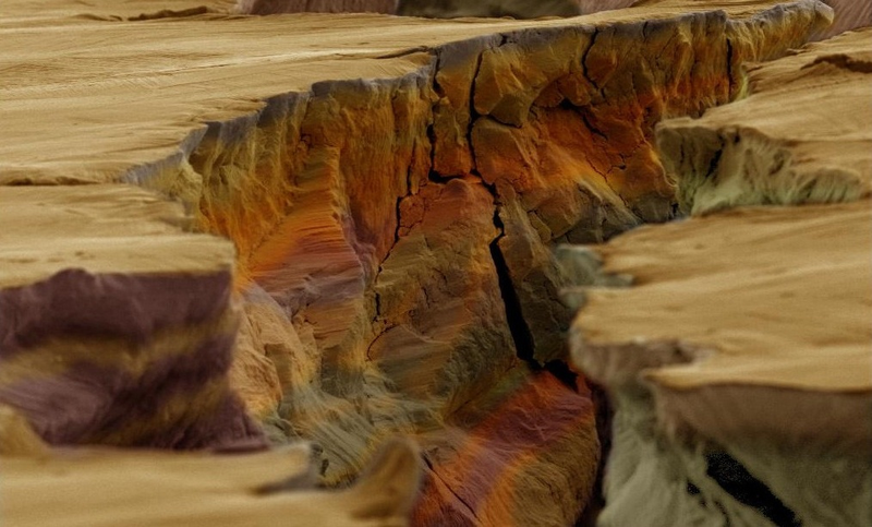 Illustration for article titled ¿Imagen microscópica o paisaje extraterrestre? Adivina cuál es cuál